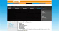 Desktop Screenshot of dataform.ch